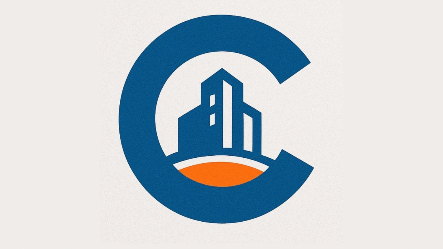 Citiviser logo featuring a bold blue letter C with a modern building silhouette inside, symbolizing urban development and real estate services.