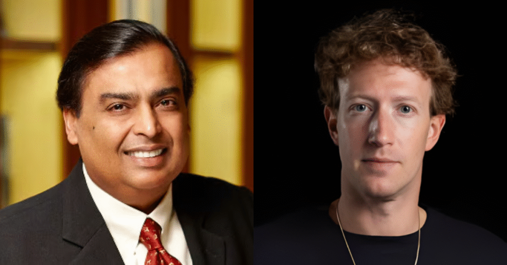 Reliance, Meta Partner to Launch ₹855 Crore AI Venture in India