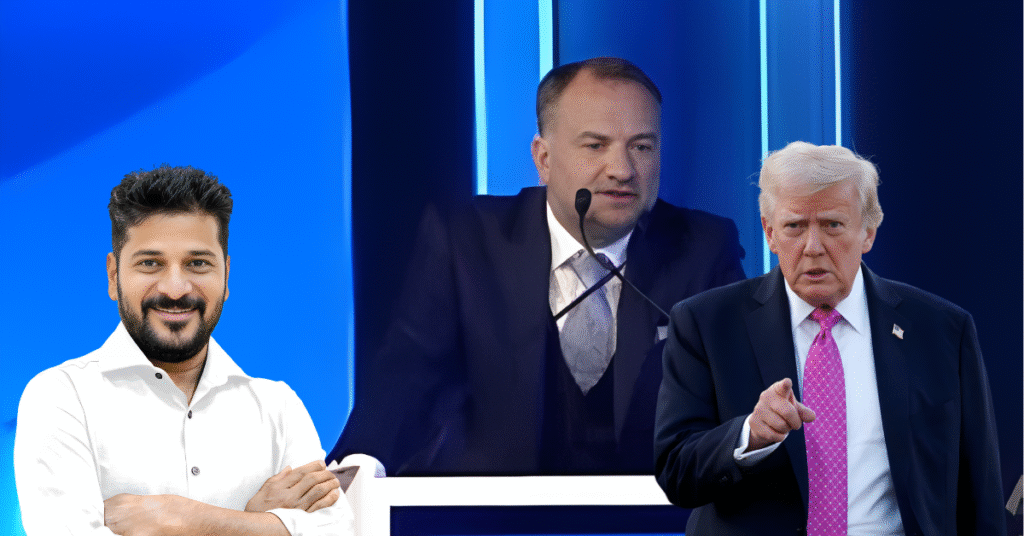 Trump Media Exec Pledges ₹1 Lakh Crore for Telangana’s Bharat Future City