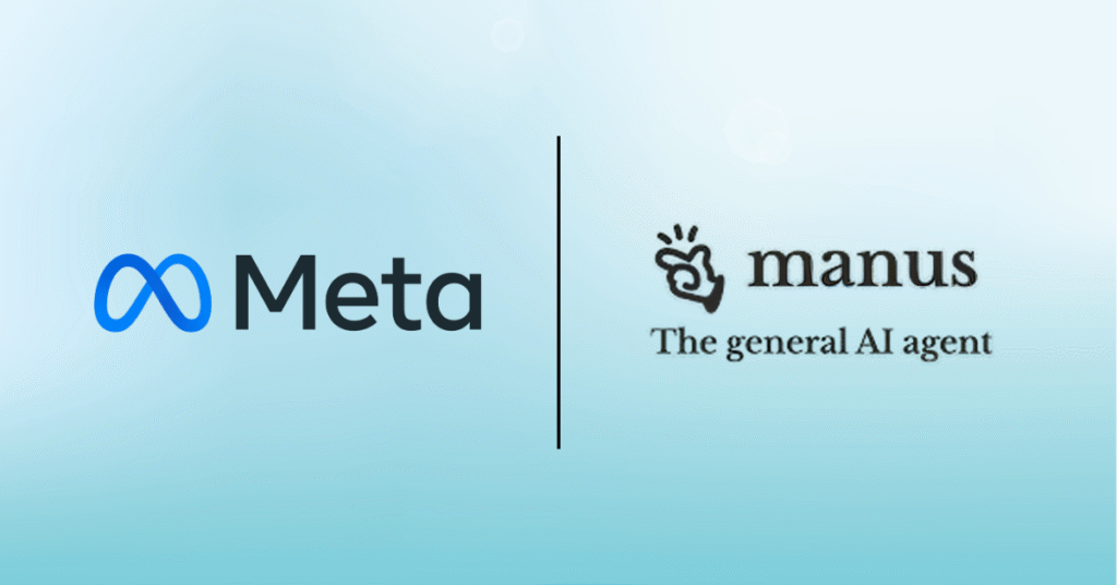 Meta to Acquire AI Startup Manus in Deal Estimated Above $2 Billion
