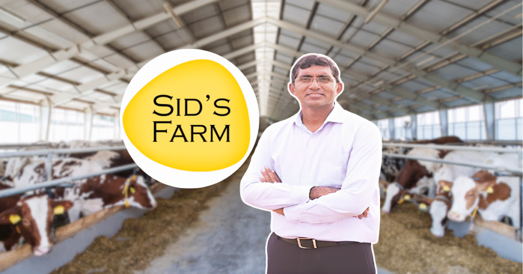Sid’s Farm Revenue Rises 38% to ₹168 Cr in FY25
