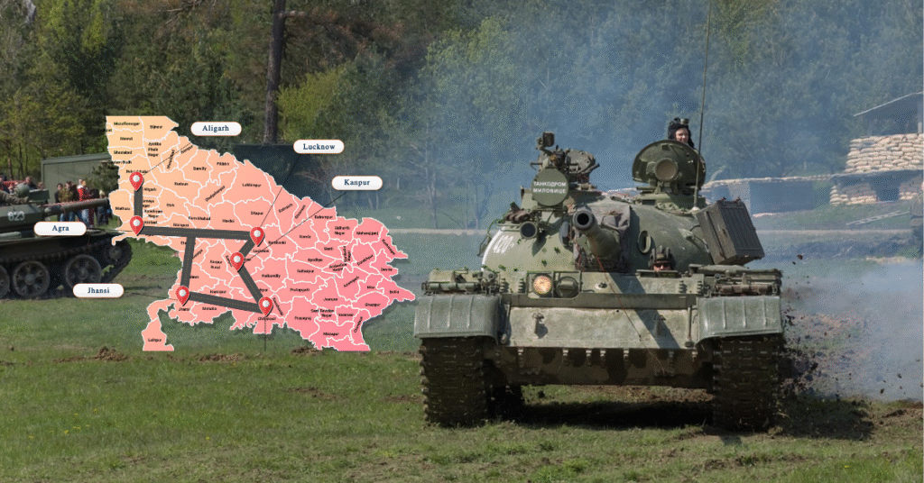 1,000 Acres Slated for UP Defence Corridor; ₹3,500 Cr Investments Expected