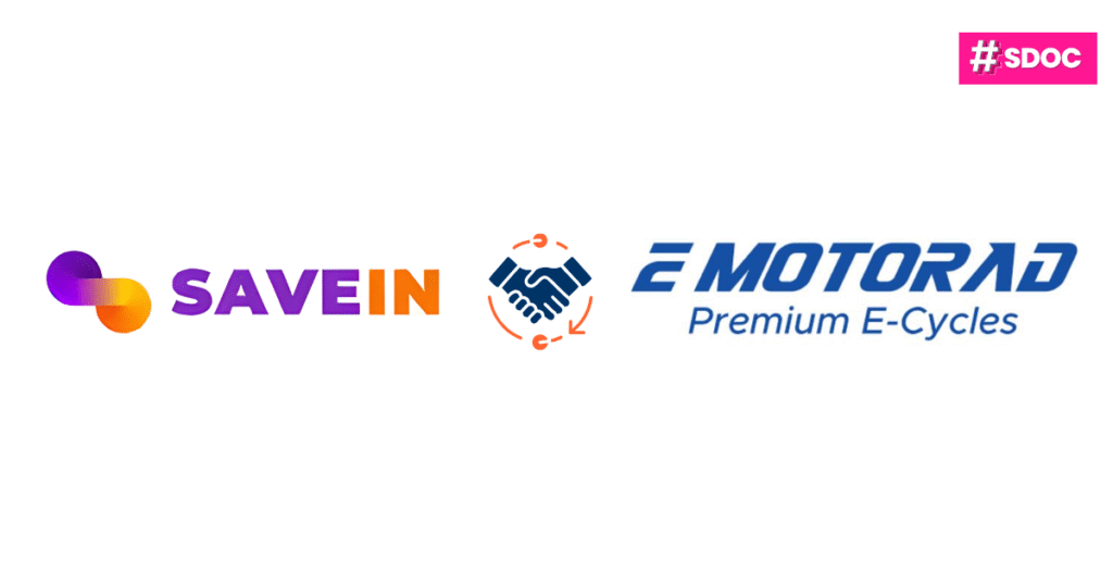SaveIN Enters Electric Mobility with EMotorad Partnership