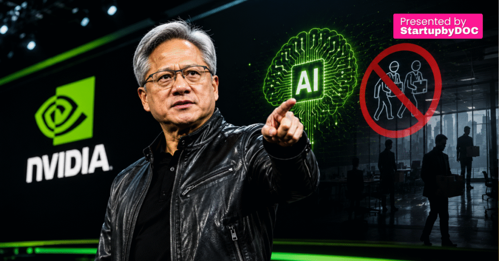 Jensen Huang Slams CEOs Using AI as Excuse for Layoffs